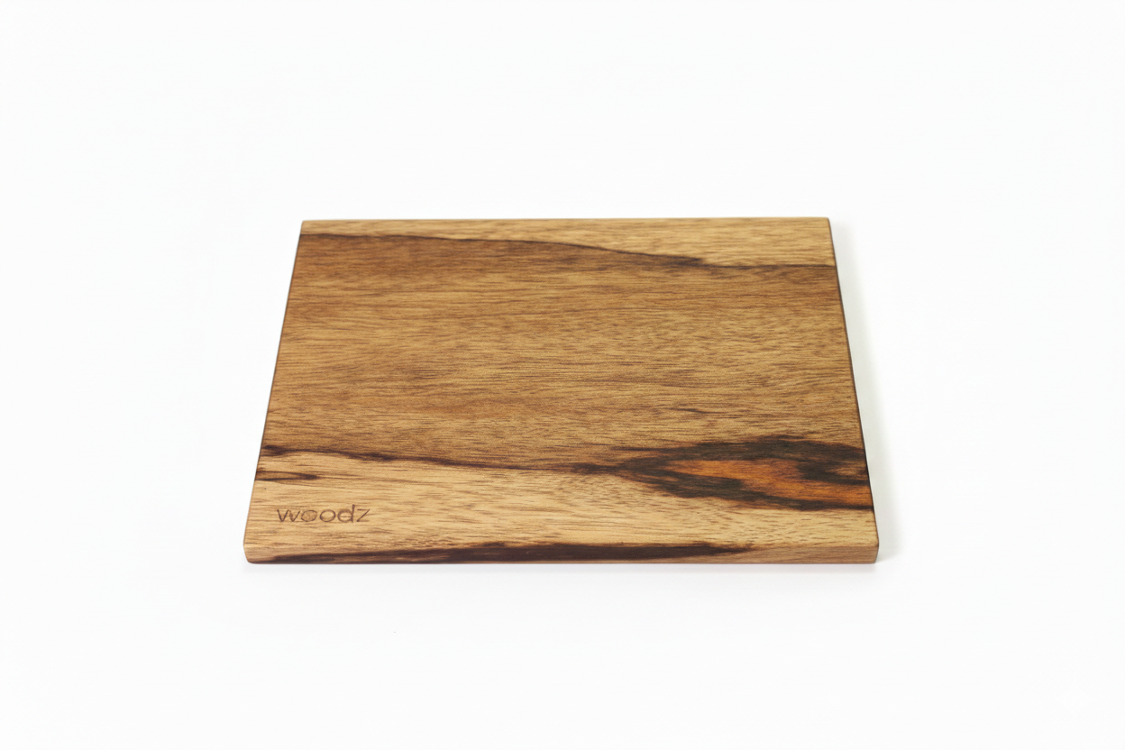 Black Korina - Holzschneidebrett - Premium Qualität