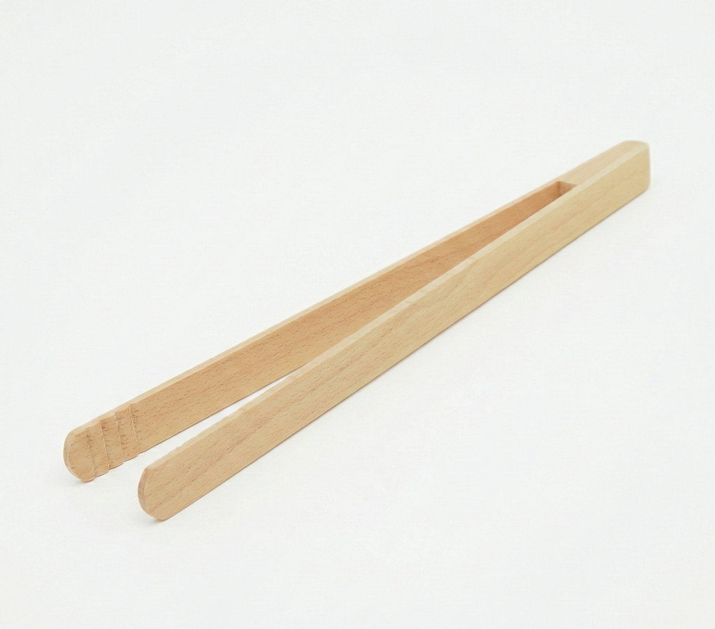 Grillbesteck-Set 4-Teilig - Buchenholz - Premium Qualität - Grillzange Grillgabel Pfannenwender Kapselheber